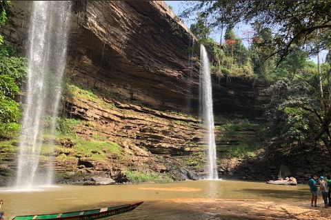 The Beautiful Twin Waterfall in Ghana – Boti Falls - The Best Travel ...