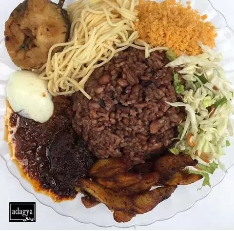 waakye west africa foods