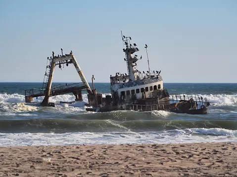 Namibia skeleton coast